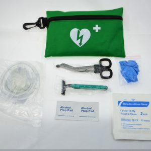 Kit de premiers secours RCP Défibrillateur